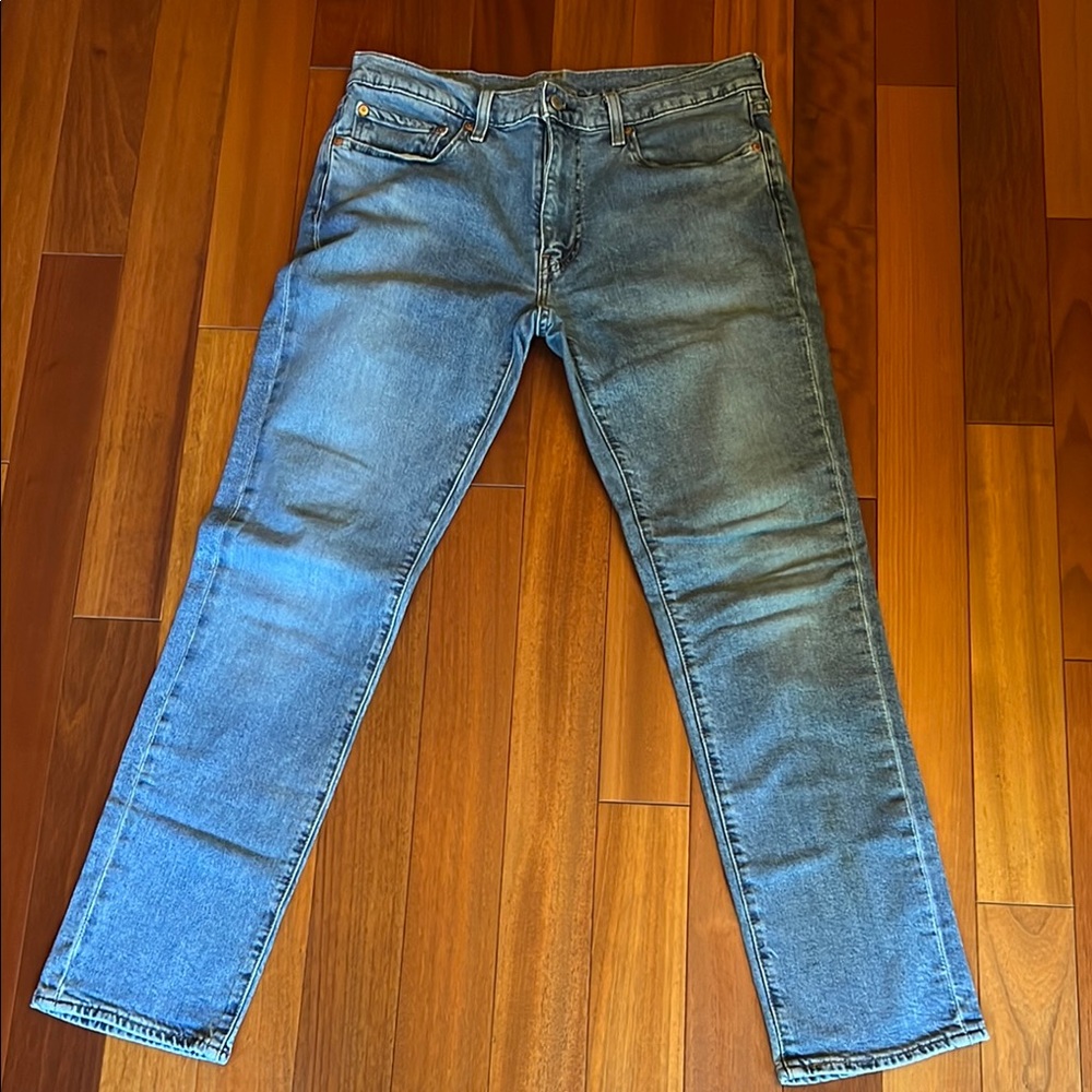 Levi's Classic Blue Straight Denim Jeans